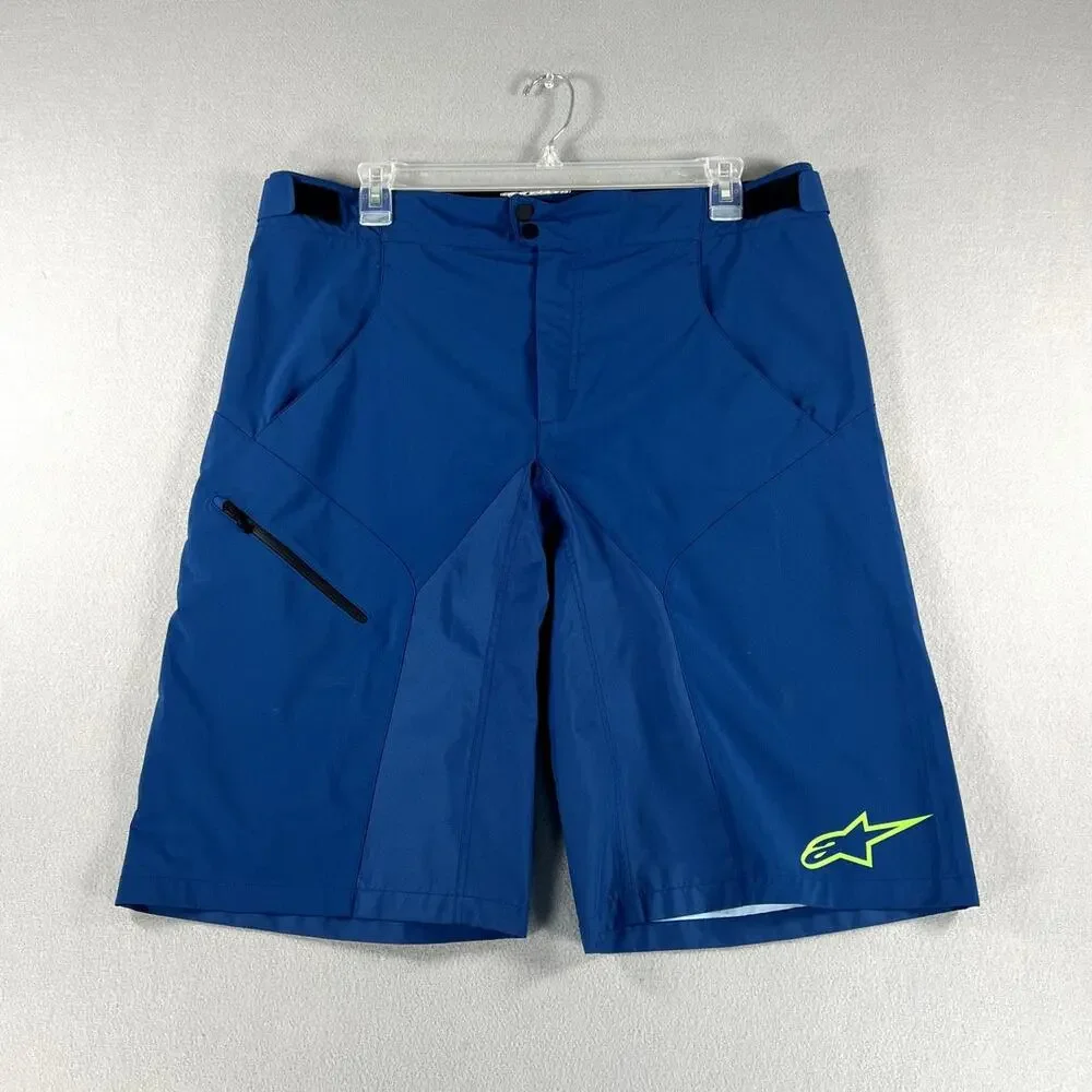 Alpinestars All Mountain Shorts Mens Size 40 Blue MTB Mountain Bike Pathfinder